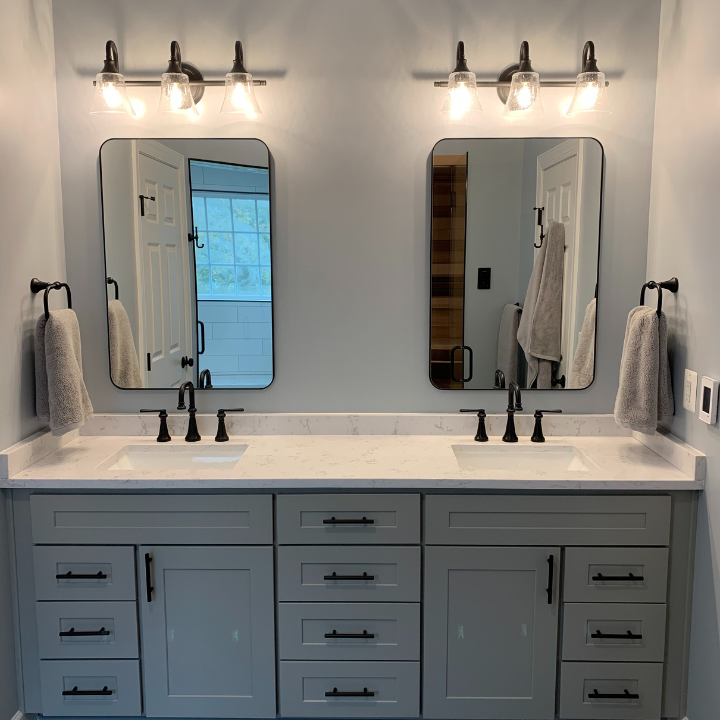 bathroom sink installation